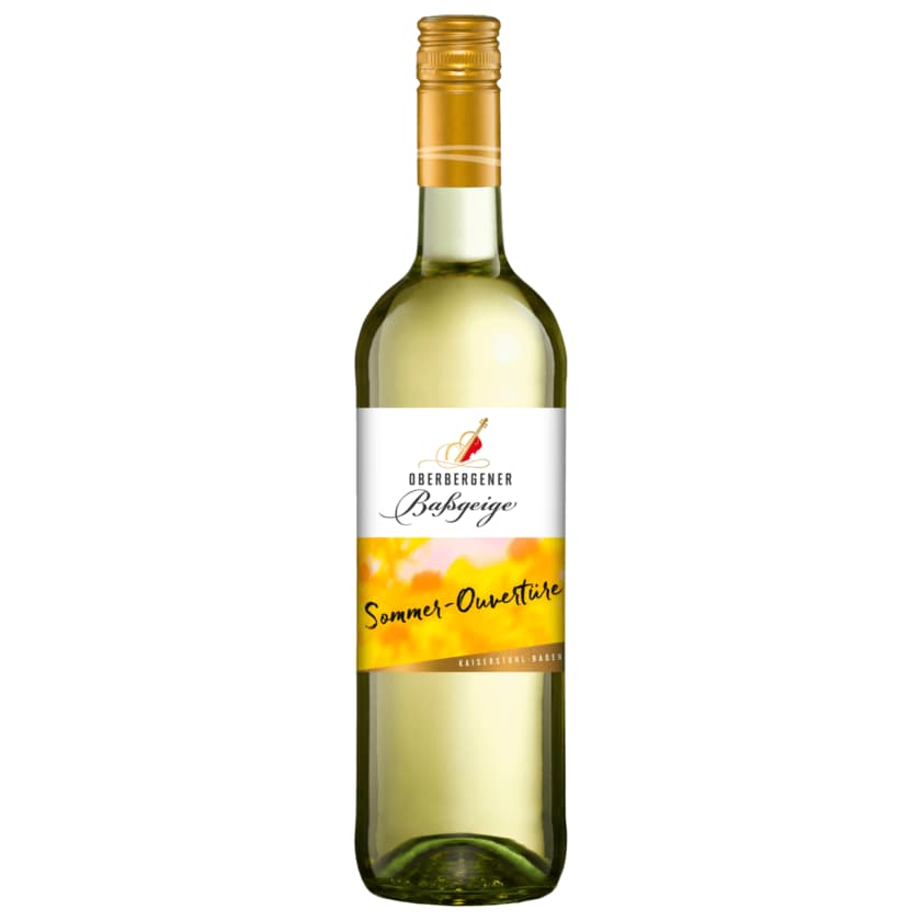 Oberbergener Baßgeige Weißwein Weißer Burgunder QbA trocken 0,75l